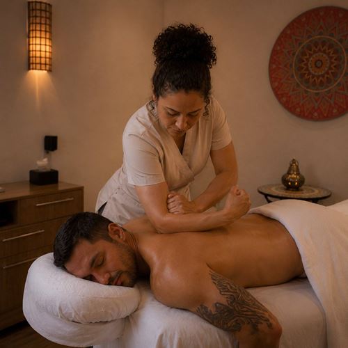Massagem Terapêutica -  Alivio de dor - 1h30 min.